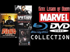 Marvel Dvd & Blu Ray : NICK FURY : Agent of S.H.I.E.L.D. limited edition, collector's versions