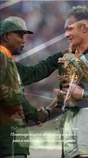 INVICTUS | La Inspiradora Lección de Mandela sobre el Control de tu Destino #shorts