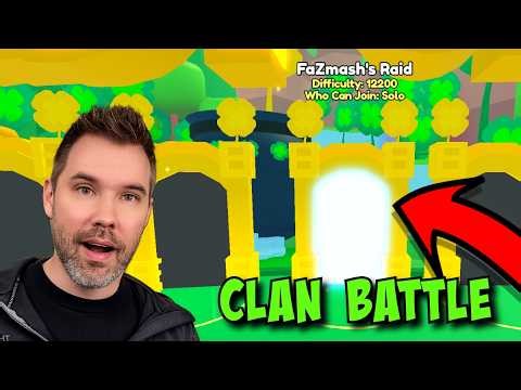 🍀St Patrick's Luck Raid Clan Battle In Pet Simulator 99