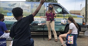 Students learn about the Elizabeth River thanks to mobile 'field trip' that comes to them