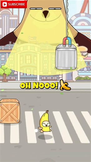 Magnet Ruined My Hide 😱 | Banana Exposed & Dog Detected 🐶🍌 | Cat Escape FAIL #Shorts