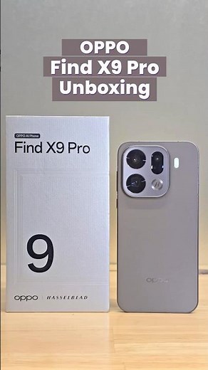 OPPO Find X9 Pro: Unboxing and First Look | 200MP Telephoto Camera | 7,500mAh Battery