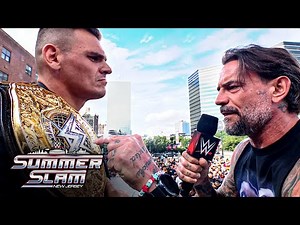 CM Punk needs Gunther's World Heavyweight Championship: SummerSlam 2025 Kickoff, Aug. 1, 2025
