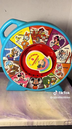 They Disney Wonderful World of Color See N Say! #mickeymouse #retrovibes #asmr #asmrsounds #80skid #retrotoys #memorylane #vintagetoys
