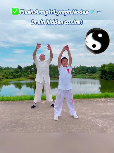 Flush Your Armpit Lymph Nodes with THIS Taichi Exercise!