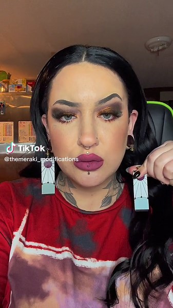 Anime Magnetic Gauges for Stretched Ears | Meraki Modifications