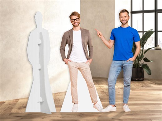 Cardboard Cutout, Life Size Cutout, Custom Cut Out, Standup Cutout, Graduation Party Cutout, Home Décor, Wedding Gift, Character Cut Out - Etsy