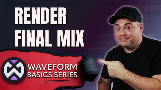 Tracktion Waveform Free & Pro Tutorial: Exporting to MP3 or WAV