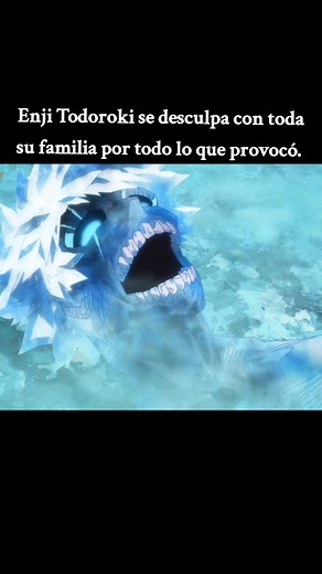 Enji Todoroki's Apology to His Family | My Hero Academia