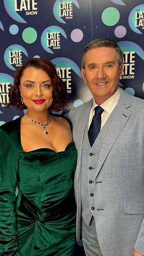 The Late Late Show on Instagram: "What a STUNNING duet 🤩🥰 #latelate"