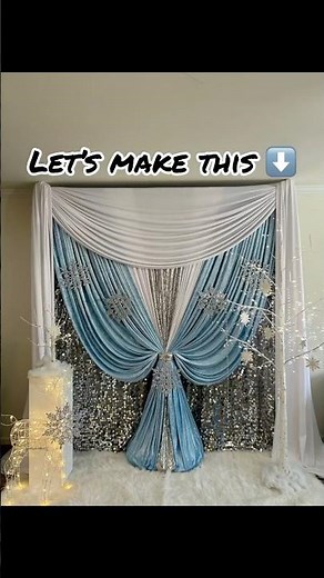 Creating a Stunning Winter Wonderland Backdrop