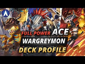FULL POWER!!! WarGreymon ACE ST15 Dragon of Courage Deck Upgrade Guide | Digimon Card Game