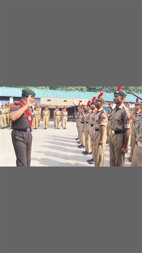 "Warm-Up Drill by NCC Cadets".#ncc #army #ncctraining #nccdrill #ncccamp #warmup