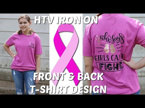 Design The Front And Back Of A T-Shirt