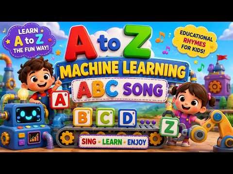 ABC Machine Learning Song for Kids 🤖 | A to Z Alphabet Machines Learning