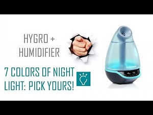 HOW TO USE NIGHT LIGHT AND CHOOSE COLOR - Babymoov Hygro Plus Humidifier