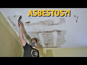 How to Remove a Popcorn Ceiling | Bedroom Renovation Part 1