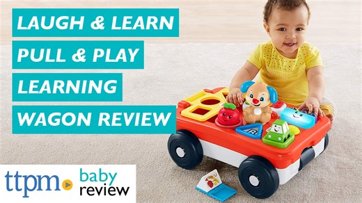 Watch Laugh & Learn Pull & Play Learning Wagon from Fisher-Price on Amazon Live