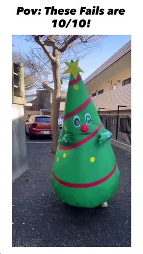 Inflatable Costume Fails are the Best! #funnyfails #prank #usa #pikachu