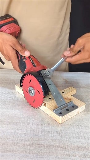 Very Unique Method Of Making Wood Cutter From An Angle Grinder #tipsandtricks #reels #tooltips #diy #woodworking | Diy Tips