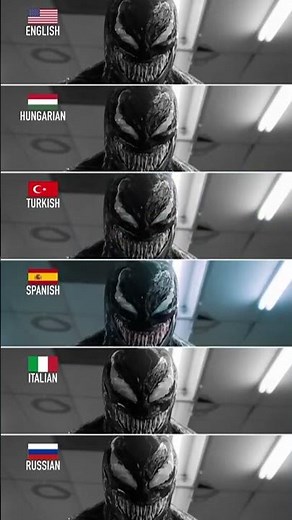فينوم توم هاردي بكل اللغات .. الجزء الثالث venom #movie #سينما