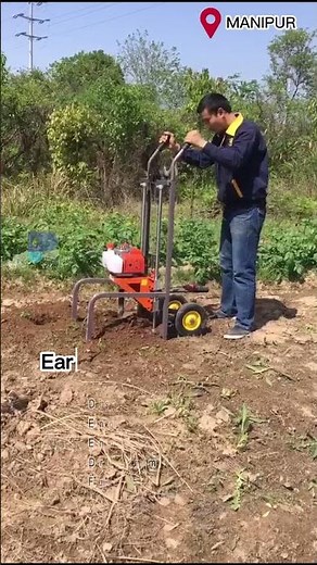 Earth Auger | Most Efficient Digging Machine | Post Hole Digger | Pumpkart