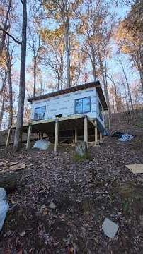Off-Grid Lake Cabin #diy #tinycabin #tinyhome #tinyhouse #offgrid