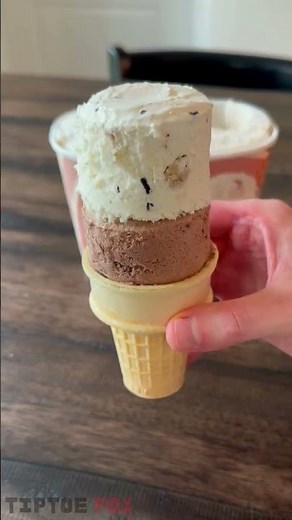 This is the Viral Thrifty Ice Cream Scoop That Makes Cylinder Scoops