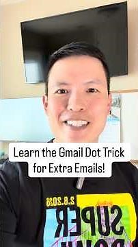 If you've ever wanted extra email addresses, you need to learn the Gmail DOT Trick.