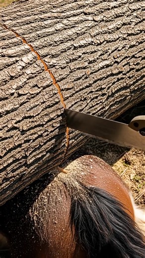 Horse Calf Rescues Its Mother With The Help Of Ranch Workers! #rescue #animals #wildlife | Vu Bros