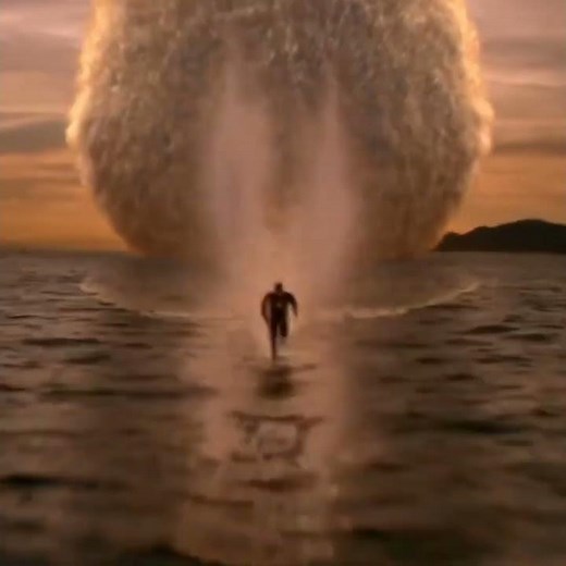 Flash running on water scene🥶 #fypシ