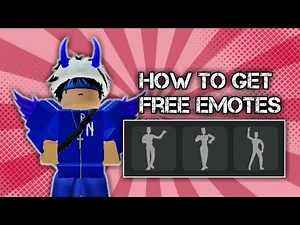 How To Get Free Emotes On Roblox (2021)
