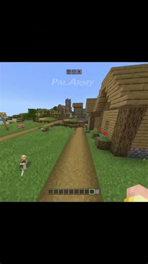 4 BLACKSMITHS AT SPAWN?! 😱 #minecraft #shorts