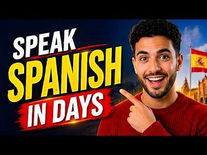 Learn Spanish Fast for Beginners (Step-by-Step to Speak Confidently!)