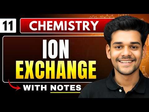 Lec 11 : ION Exchange Process | Engineering Chemistry | BTech 1st Year