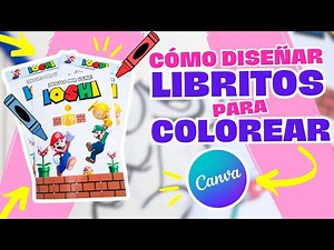 How to make a COLORING BOOK with CANVA - Personalized and Easy