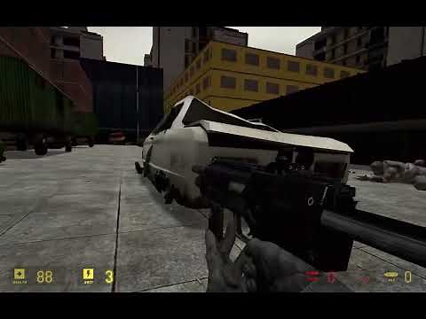 HL2 EP2 MY CUSTOM MAP MINE WITH CINEMATIC MOD ON PC👌