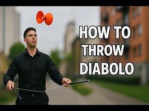 How to Throw and Catch a DIABOLO - Beginner Tutorial