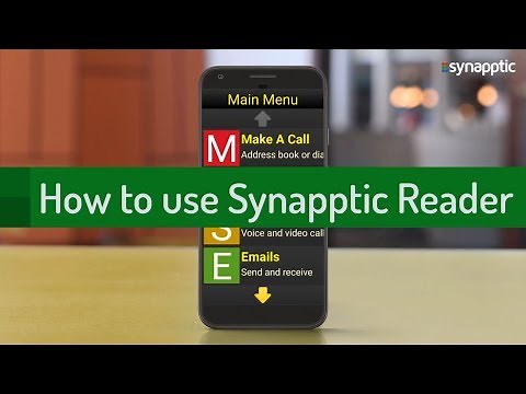 Synapptic - How to use Synapptic Reader