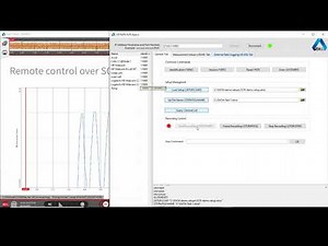 How to remote control using SCPI over ethernet