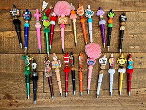 Custom Beaded Pen: Made-to-order Novelty Pens - Etsy