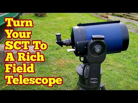 Celestron 0.63 Focal Reducer: Turn Your SCT To A Rich Field Telescope/Meade LX90 Schmidt-Cassegrain
