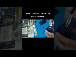 How to repair Cigpet Capo Vape no atomizer fix