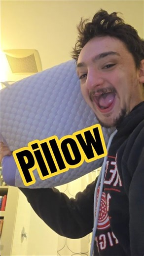 eating pillow