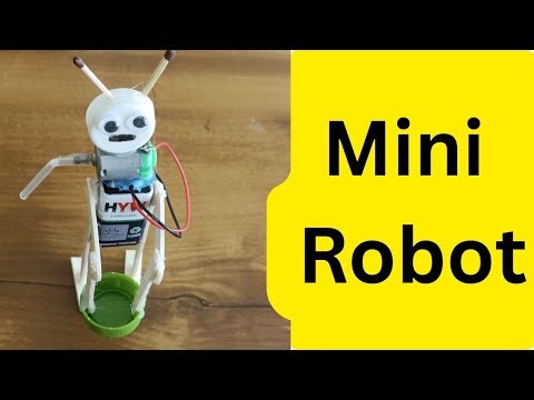 How to Make Mini Robot Usig Dc Motor | VB CREATION