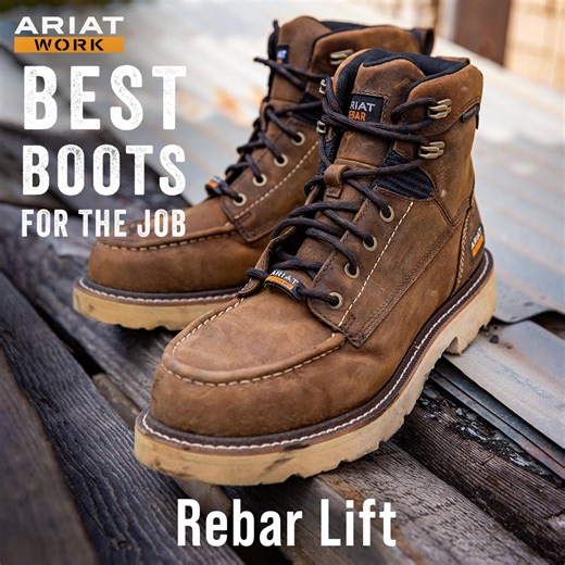 Ariat work boots have the comfort, durability, and safety features you need to work strong all day. | Ariat Work