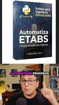 Etabs + Python + comunidad