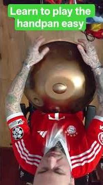 Learn to play the handpan easy #handpan #lesson #learning