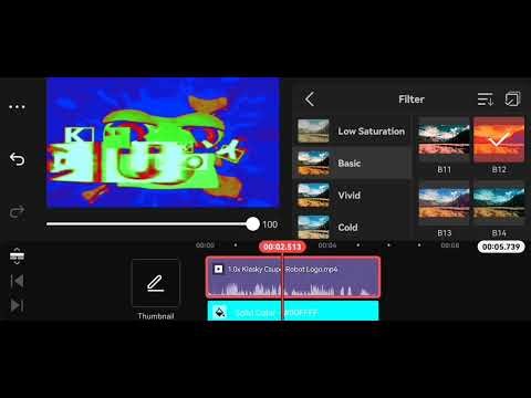 How to make crazy diamond gradient map on kinemaster