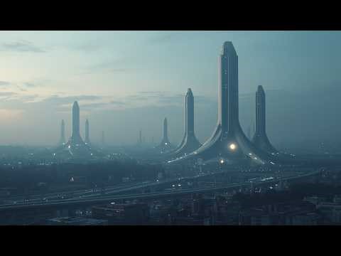 Futuristic Alien Megastructures – Ambient AI Dreamscapes (4K)